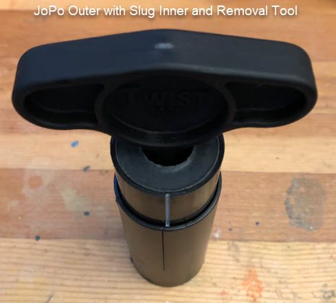 JoPo Twist Puter with Slug Inner and Removal Tool