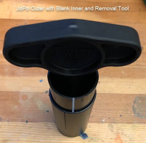 Jopo Outer with Blank Inner and Removal Tool