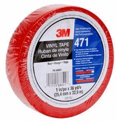3M 471 red tape