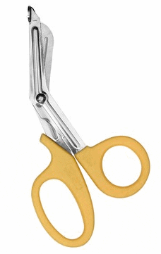 yellow scissors