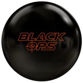 Black Ops bowling ball